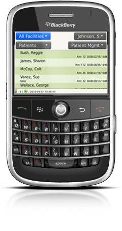 BlackBerry Screenshot